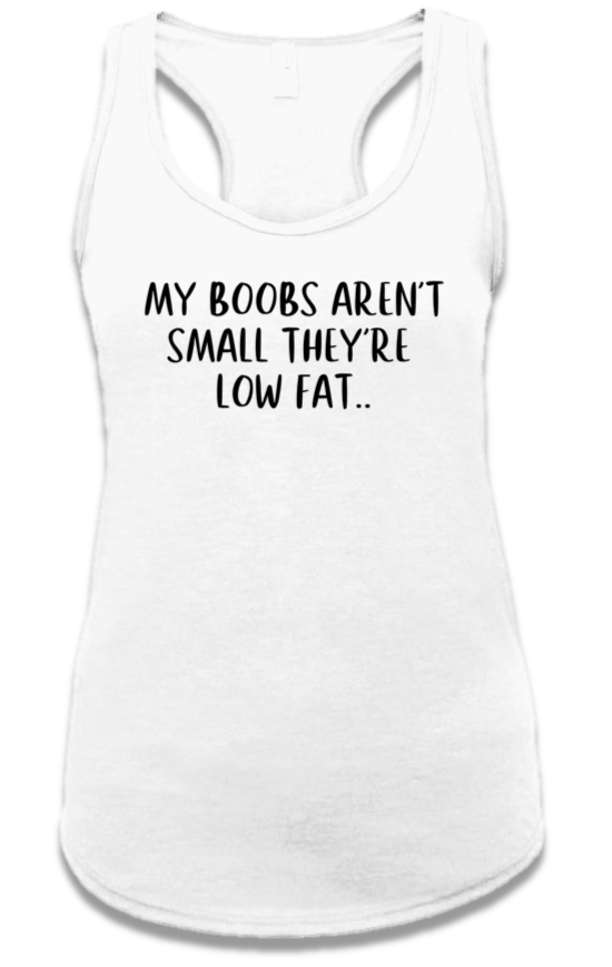 MY BOOBS AREN'T SMALL..