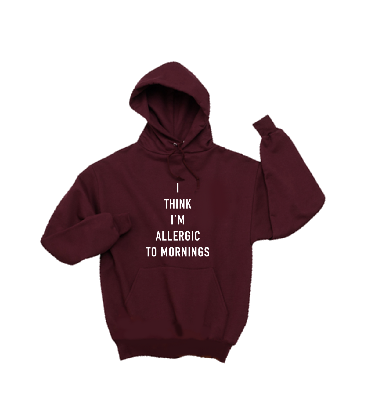 I THINK I'M ALLERGIC TO MORNINGS