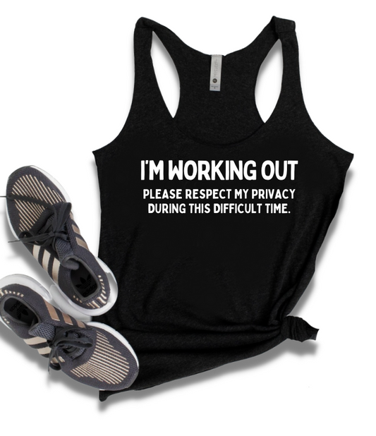I'M WORKING OUT