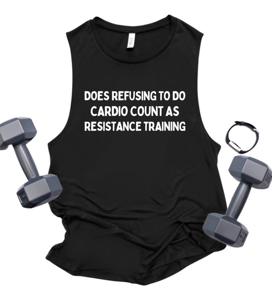 DOES REFUSING TO DO CARDIO COUNT AS RESISTANCE TRAINING