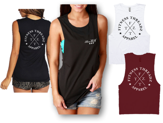 FITNESS THREADZ CIRCLE FRONT AND BACK-