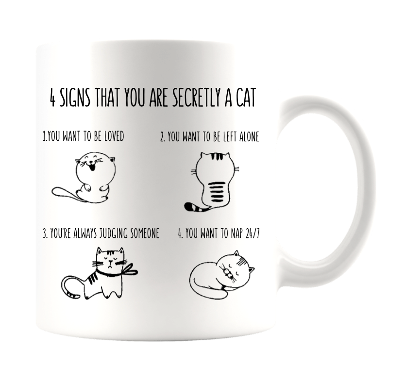4 SIGNS THAT YOU ARE SECRETLY A CAT